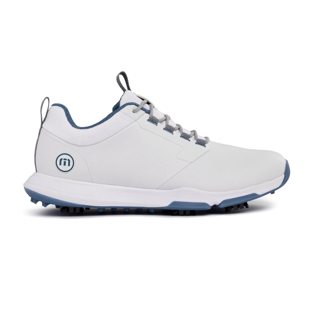 [6001419G-15] Travis Mathew Mens Golf Shoes | The Ringer 2 | White-Sleet (UK9.5)