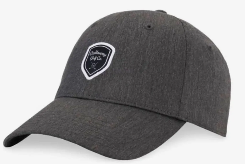 [4001393G-01] Callaway Mens Golf Cap | Greenkeeper 25 | Black