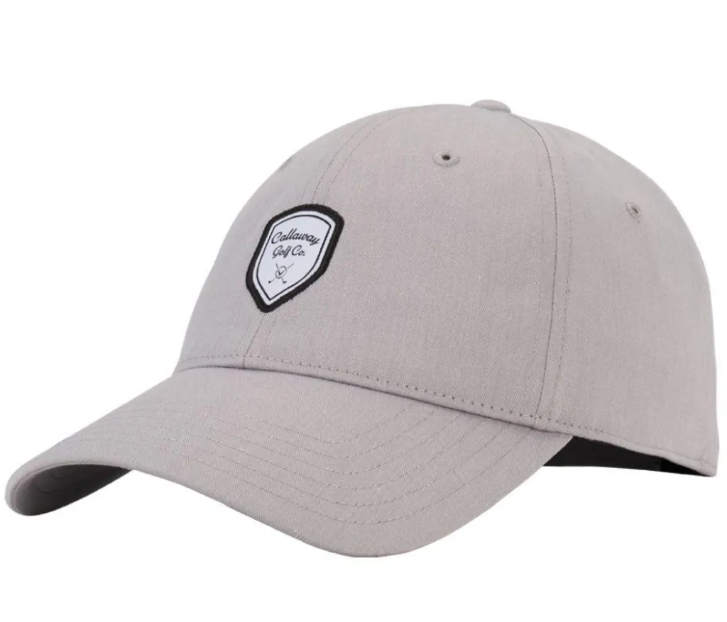 Callaway Mens Golf Cap | Greenkeeper 25 | Silver