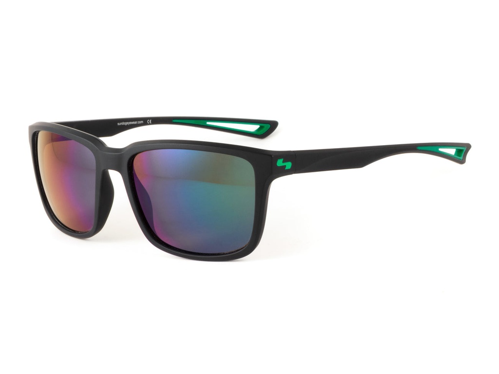 [3000021] Sundog Sunglasses | Fly | Matt Black Brown Polarised