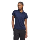 Adidas Womens Golf Shirt | Solid Performance Short Sleeve Polo | Collegiate Navy