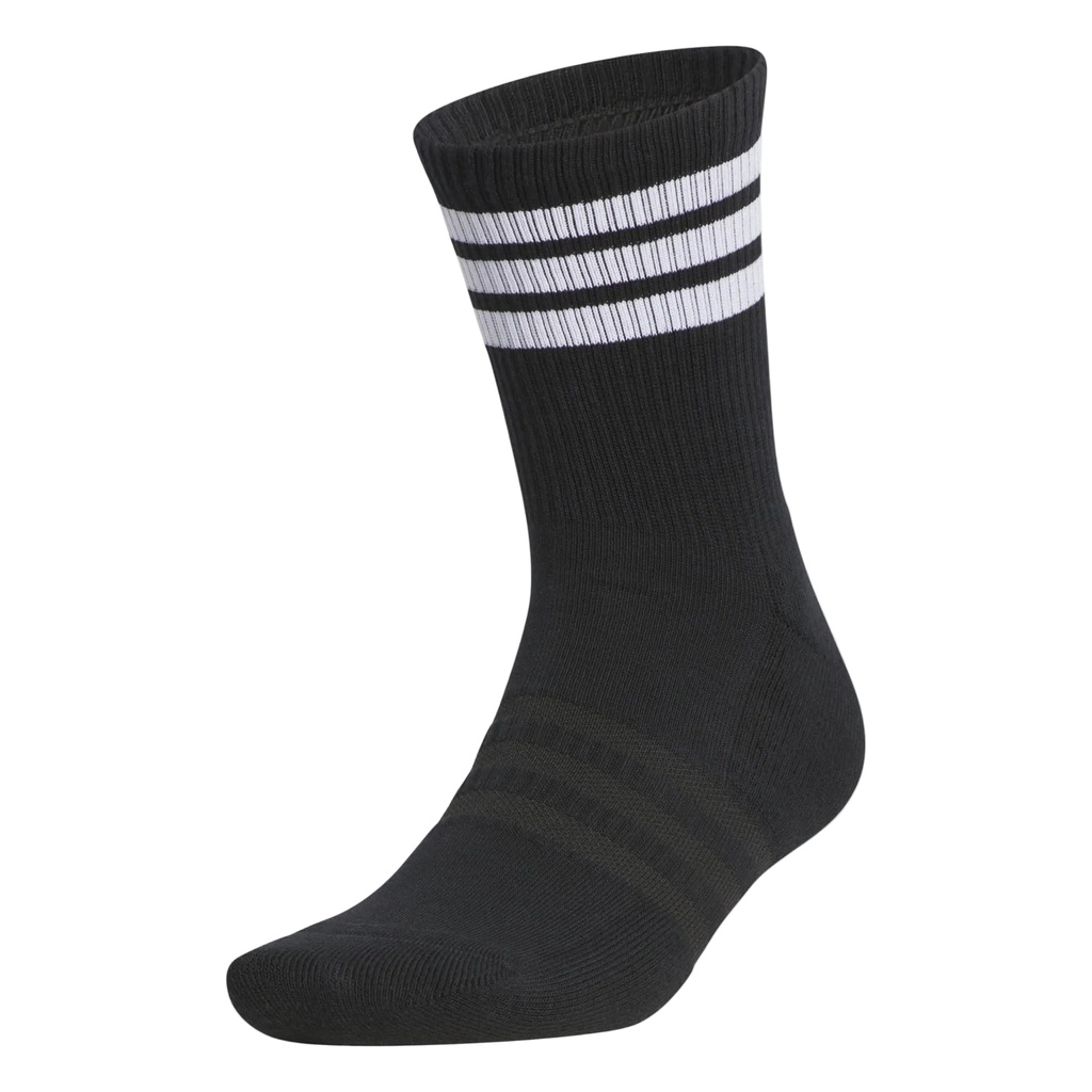 Adidas Golf Socks | Half-Crew 3-Stripes | Black