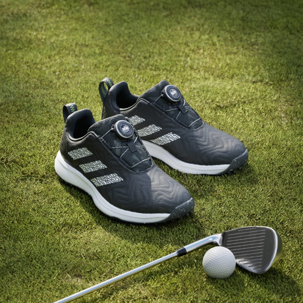 [IG876955] Adidas Junior Golf Shoes | Chode Chaos 25 | Boa (UK5.5)