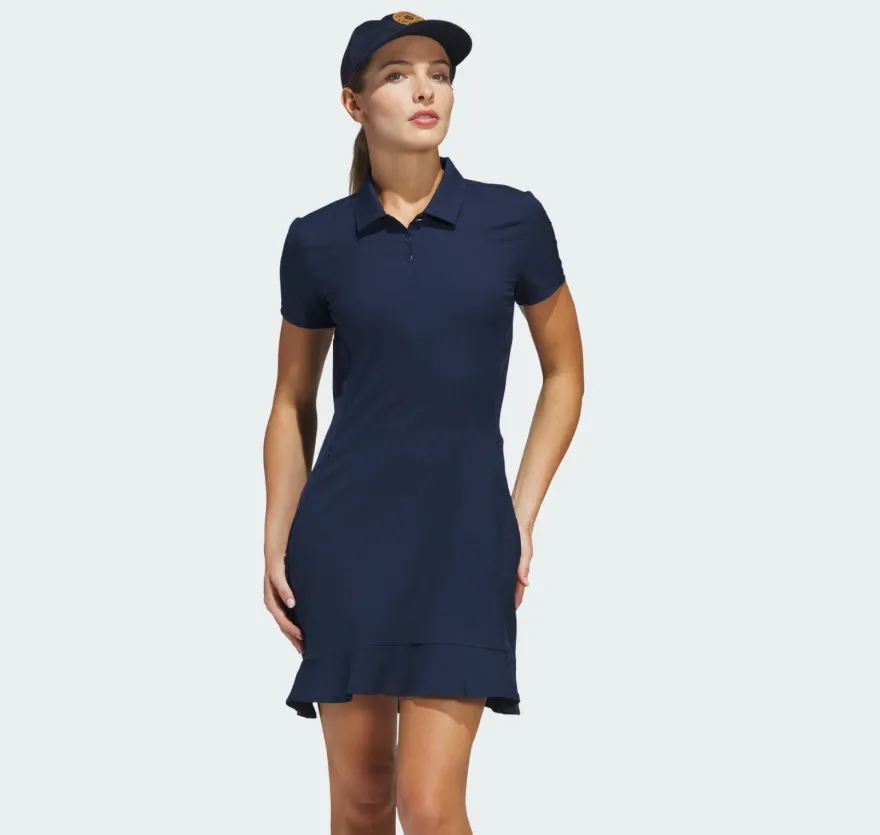 [KF9470S] Adidas Womens Golf Dress | Ultimate Dress | Blue (S)