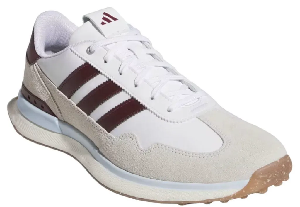 [KK286895] Adidas Mens Golf Shoes | S2G 26 BOA | White-Maroon (UK9.5)