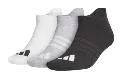 Adidas Socks | Ankle | 3 Pack | White-Grey-Black