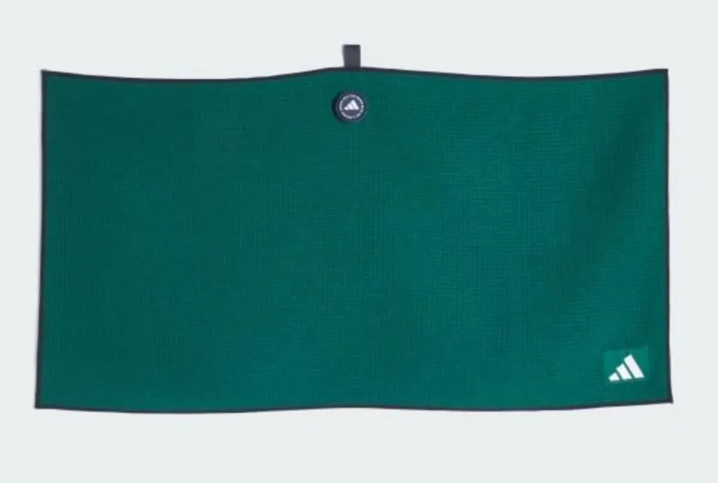 Adidas Golf Towel | Magnetic Players | Green