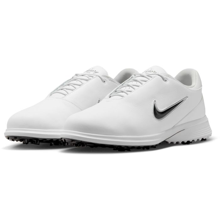 [FZ4155-100-75] Nike Mens Golf Shoes | Victory Tour 4 | White-Black Photon Dust (UK7.5)