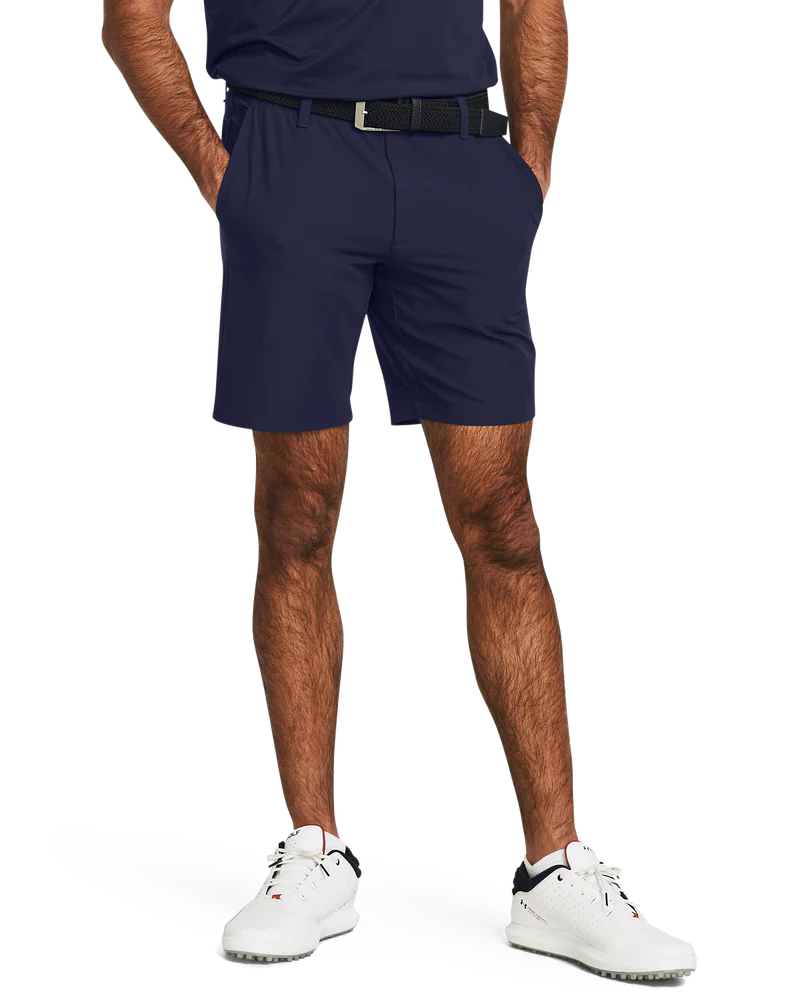 [1384467-410-30] Under Armour Mens Shorts | Drive Taper Short | Midnight Navy (30)