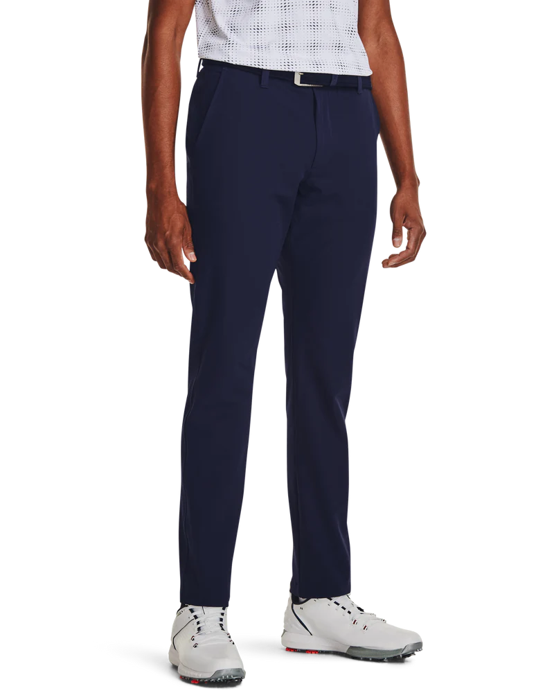 [1364410-410-42/32] Under Armour Mens Golf Pants | Drive Tapered Pants | Midnight Navy