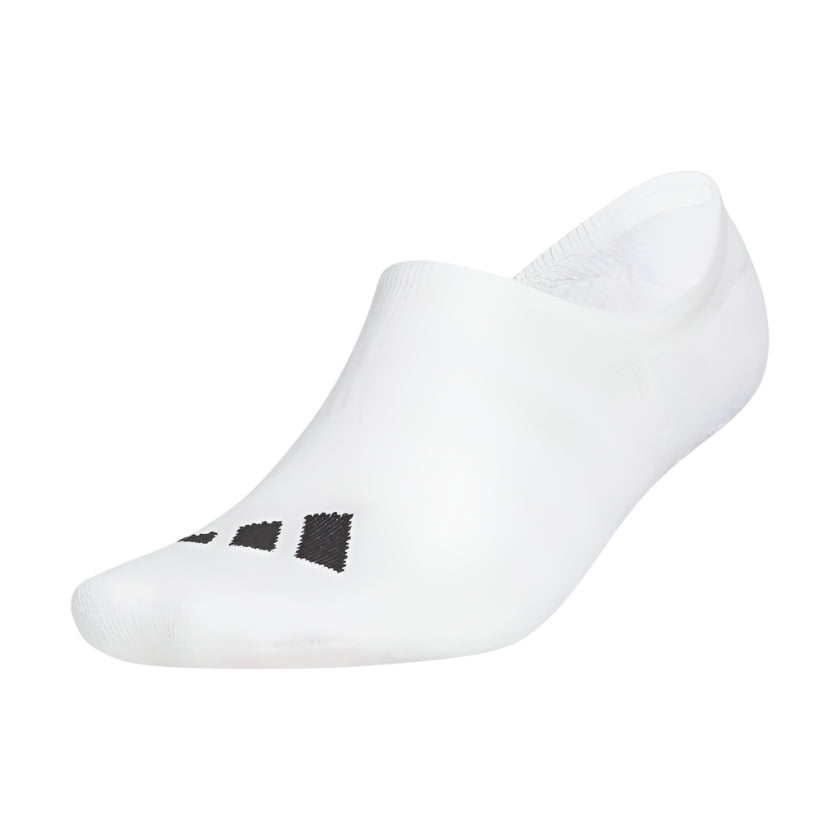 [HS5569] Adidas Mens Socks | No Show (White- Single Pack, 6 to 8)