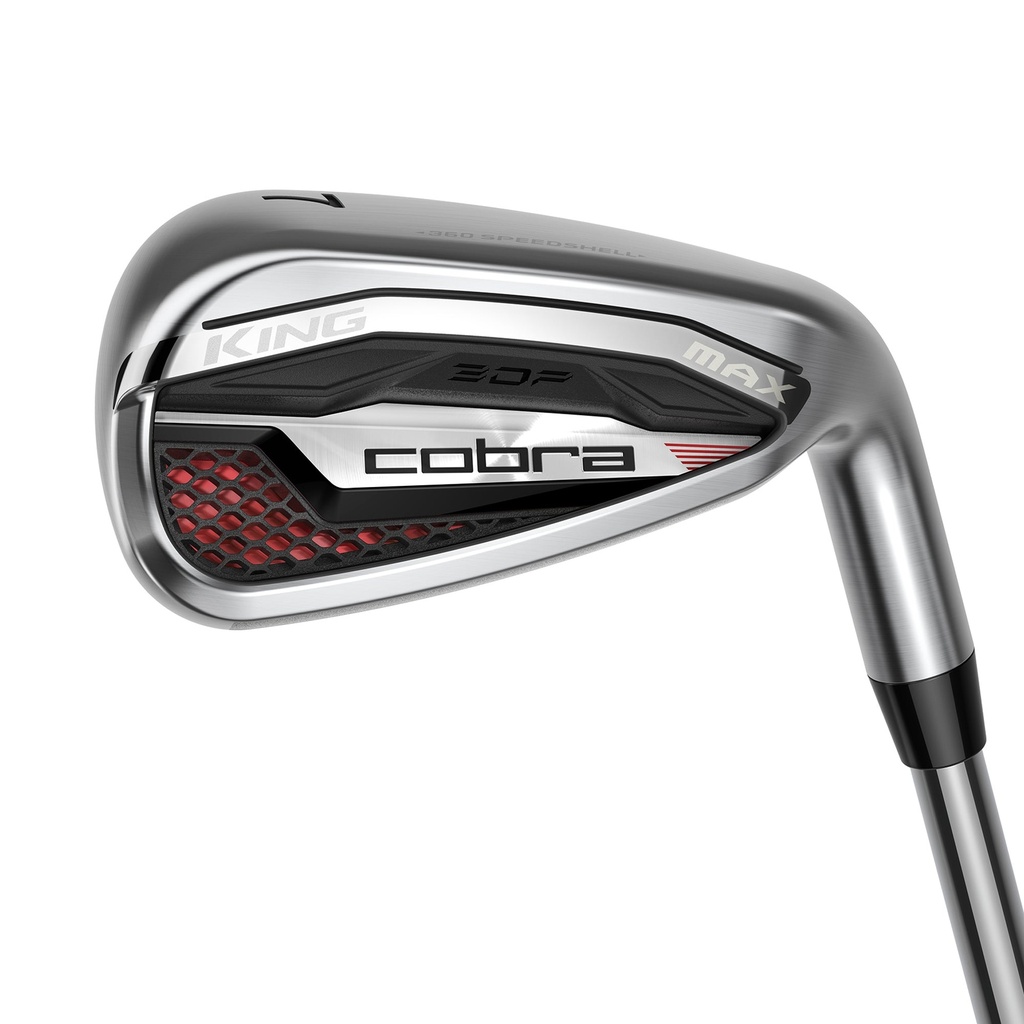[91743802] Cobra Golf Clubs | Irons | King Silver Max (Stiff, Right)