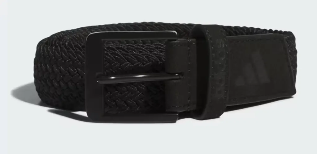 Adidas Golf Belt | BRAID STRETCH BELT | Black