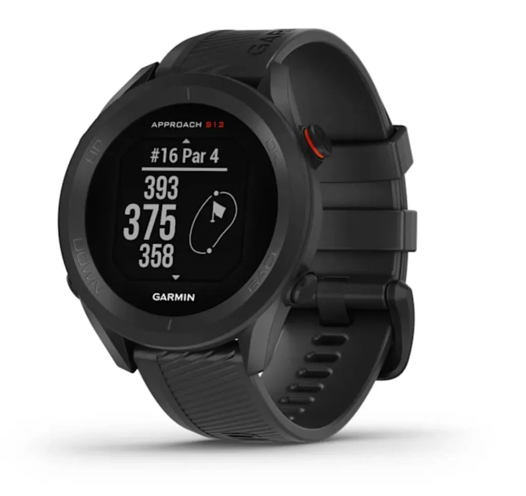 [1002994-01] Garmin Golf Tech | Approach S12 | Black
