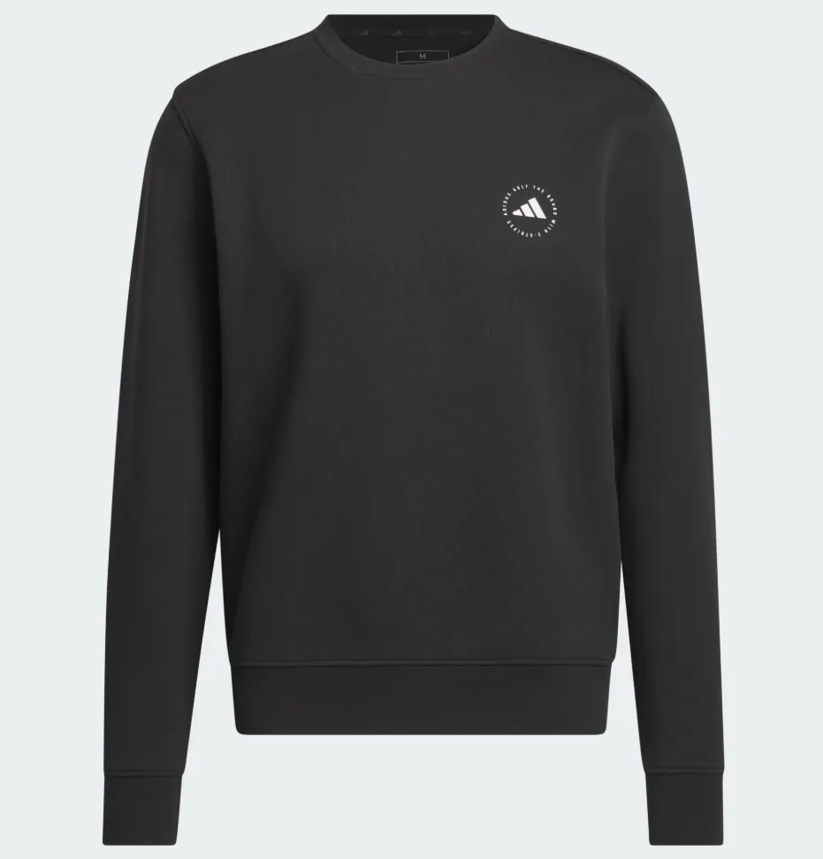 [PE804523] Adidas Mens Pullover | Core Crew | Black (S)