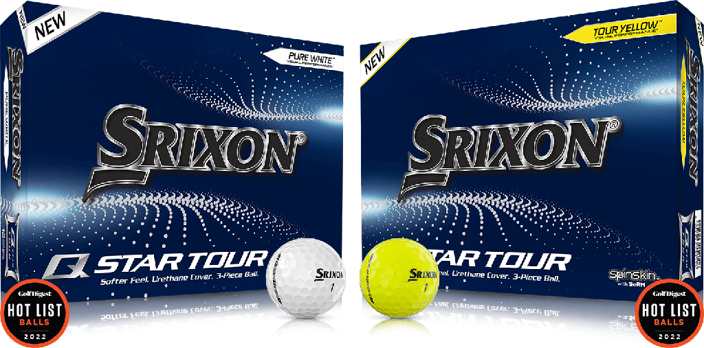 [10294480] Srixon Golf Balls | Q-Star Tour (Sleeve/Yellow, 2024)