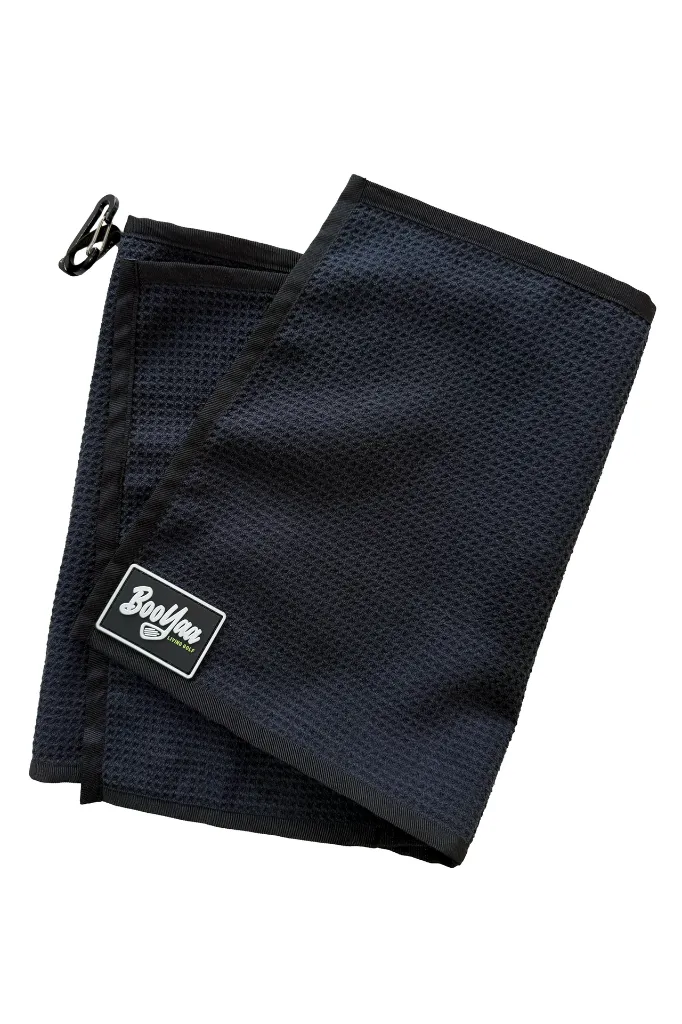 [T-BLACK] Booyaa Golf Towel | Black