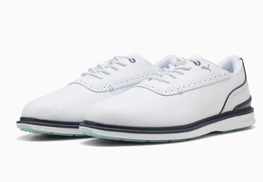 [31309302-10] Puma Golf Shoes | Avant 2.0 | White-Deep Navy (10)