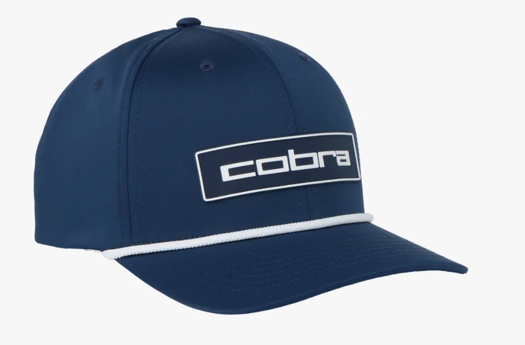 Cobra Mens Cap | Tour Tech Rope | Deep Navy-White