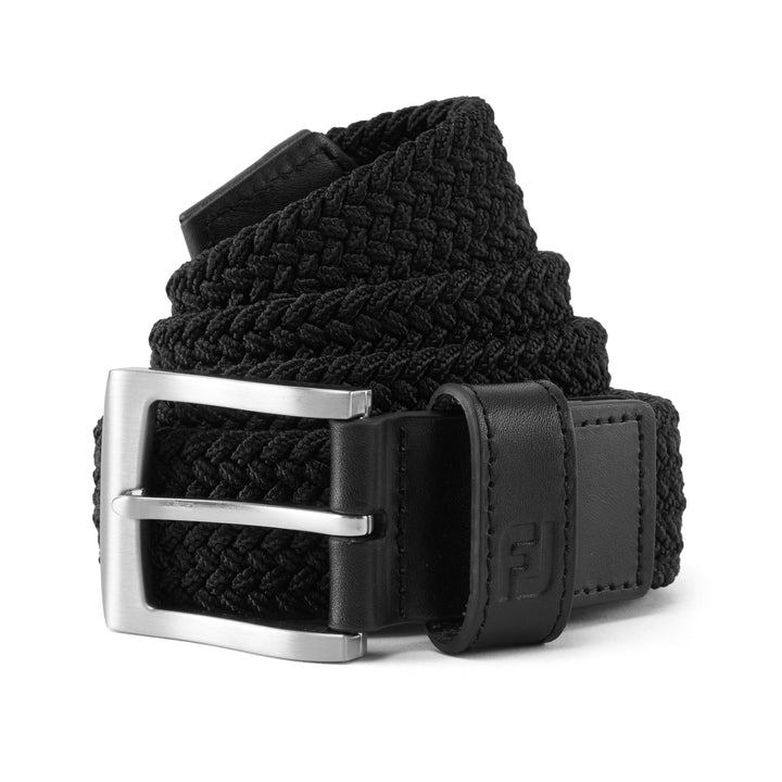 [69488] Footjoy Mens Golf Belt | Essential (Black, Long)