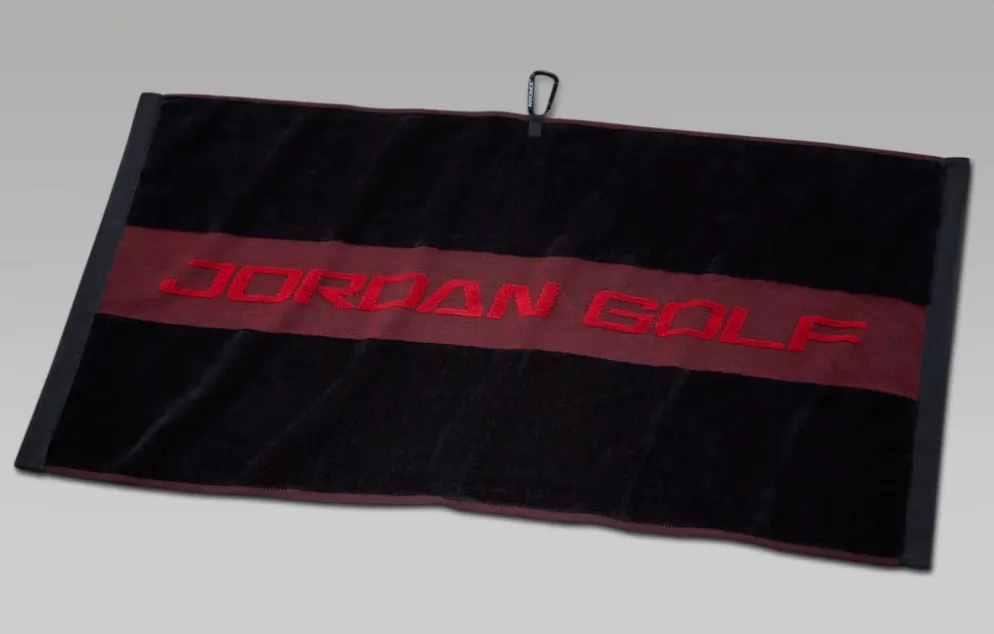 [IQ5938-013] Nike Golf Towel | Jordan Utility | Black-Red