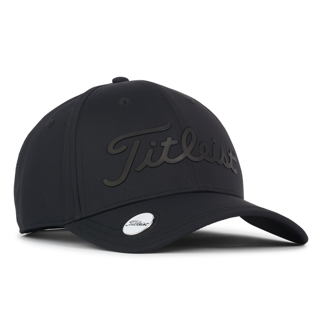 [HOS-1804] Titleist Womens Golf Cap | Players Performance Ball Marker (White/Black, 2025)