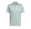 Adidas Mens Golf Shirt | PERF TXT Print |  WOSA-CONAVY
