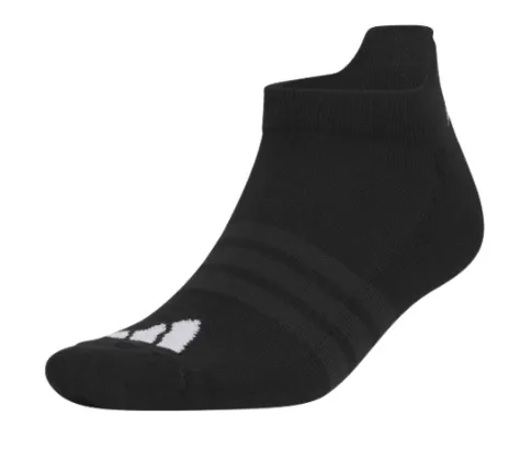 [JZ2978-558] Adidas Golf Ankle Socks | Black-White (5.5 to 8)
