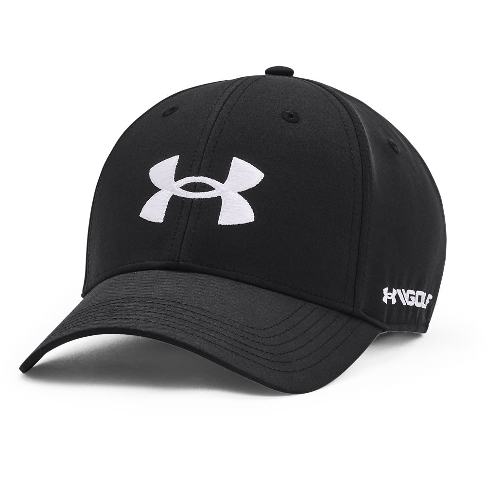 [1361547-003] Under Armour Mens Golf Cap | Golf96 (Black)