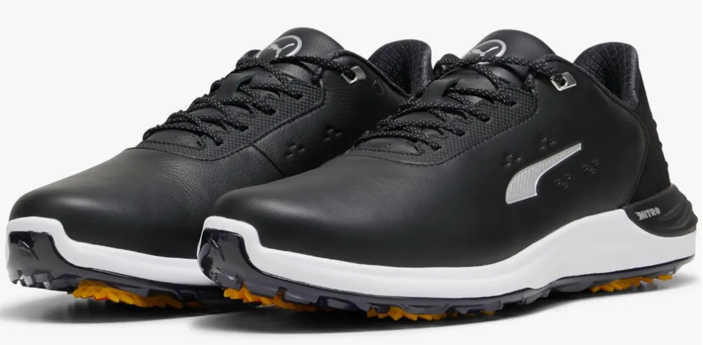 Puma Mens Golf Shoes | Phantomcat Nitro | Black-Silver