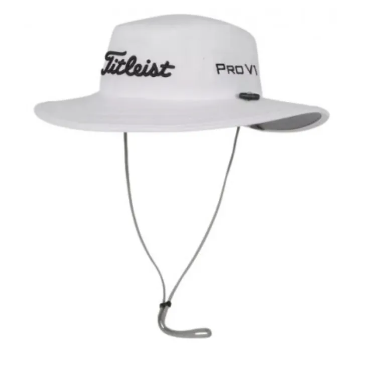 [HOS-1801] Titleist Golf Hat | Tour Aussie (White, 2025)