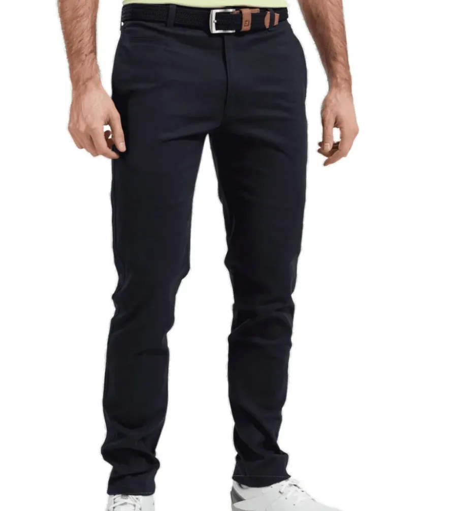 Mens Footjoy Golf Pants | Tapered Fit Chino | Navy