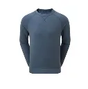 Mens Footjoy Crew Neck Sweather | Drirelease French Terry | Navy
