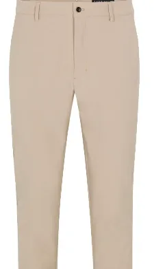 Mens Footjoy Golf Pants | Tapered Fit Chino | Khaki-Tan