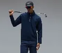Oakley Mens Golf Pullover | Platform | Quarter Zip | Abyss
