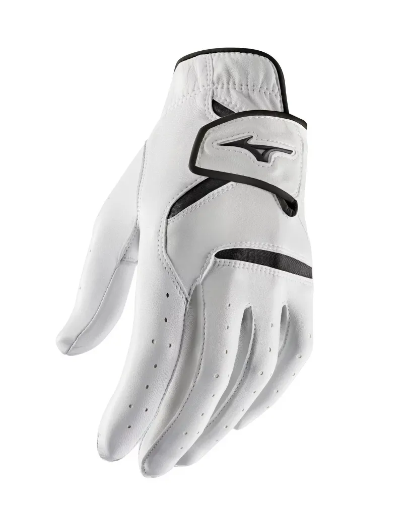 Mizuno Mens Golf Gloves | Leather JPX 26 | White