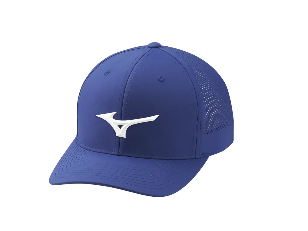 [6000029-09-02] Mizuno Mens Golf Cap | Tour Vent | Royal Blue