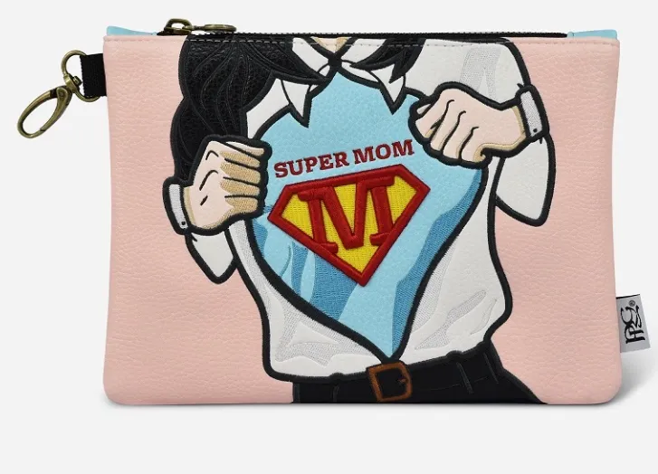 [OZTB5] Originals Zip Tote Bag | Super Mom