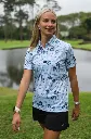 Custom Apparel Womens Funky Golf Shirt | Island Lines