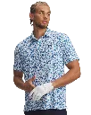 Under Armour Mens Golf Shirt | Playoff Printed 3.0 Polo | White