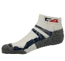 Cutter and Buck Womens Golf Socks | Mohair | White-Grey-Navy