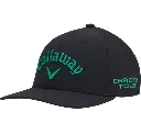 Callaway Mens Golf Cap | Tour Performance | Pro 26 | Black-Green