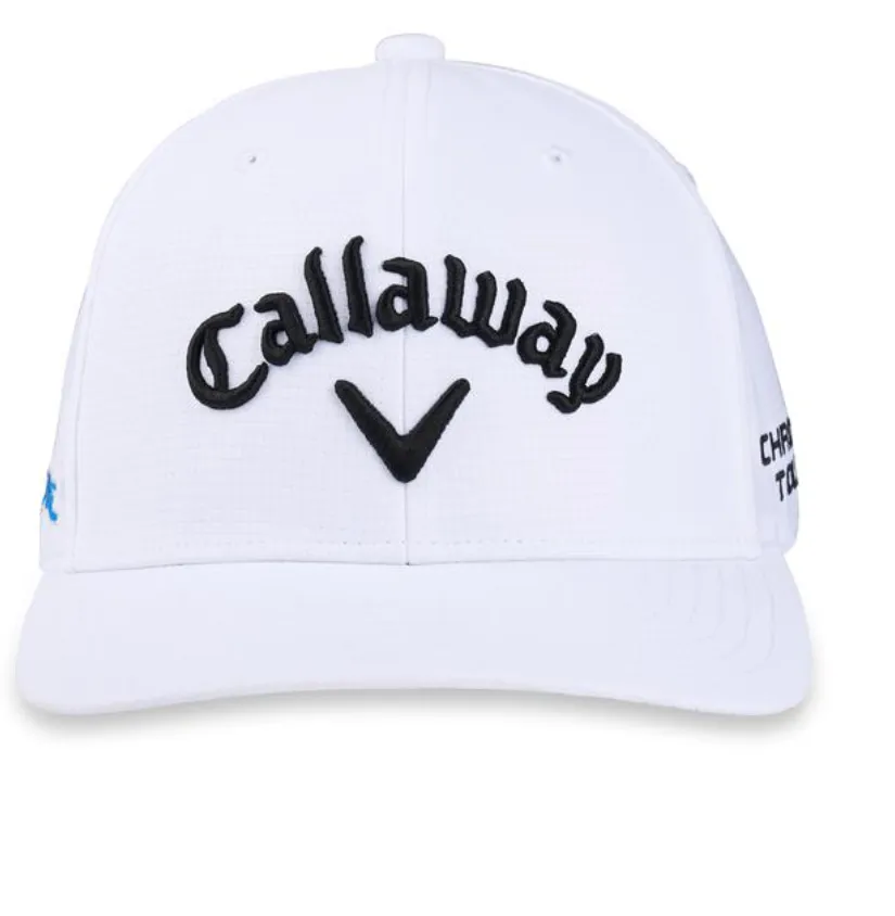 Callaway Mens Golf Cap | Tour Performance | Pro 26 | White