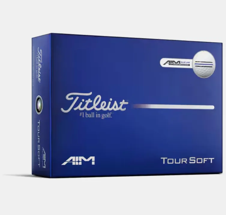 Titleist Golf Balls | Tour Soft Aim Blue Line