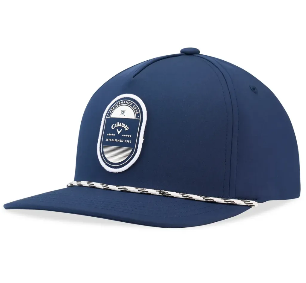 [4001588G-07] Callaway Mens Golf Cap | Birdie Brigade Rope | Navy
