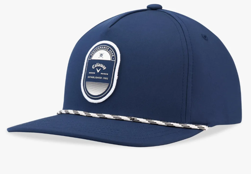 [4001588G-07] Callaway Mens Golf Cap | Birdie Brigade Rope | Navy