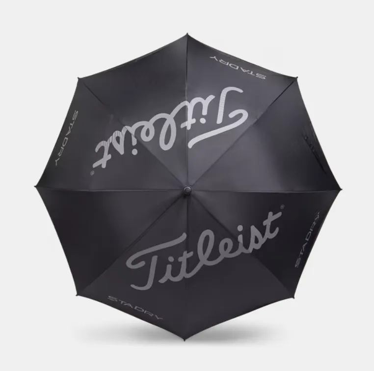 Titleist Golf Umbrella | Single Canopy | Black-Charcoal