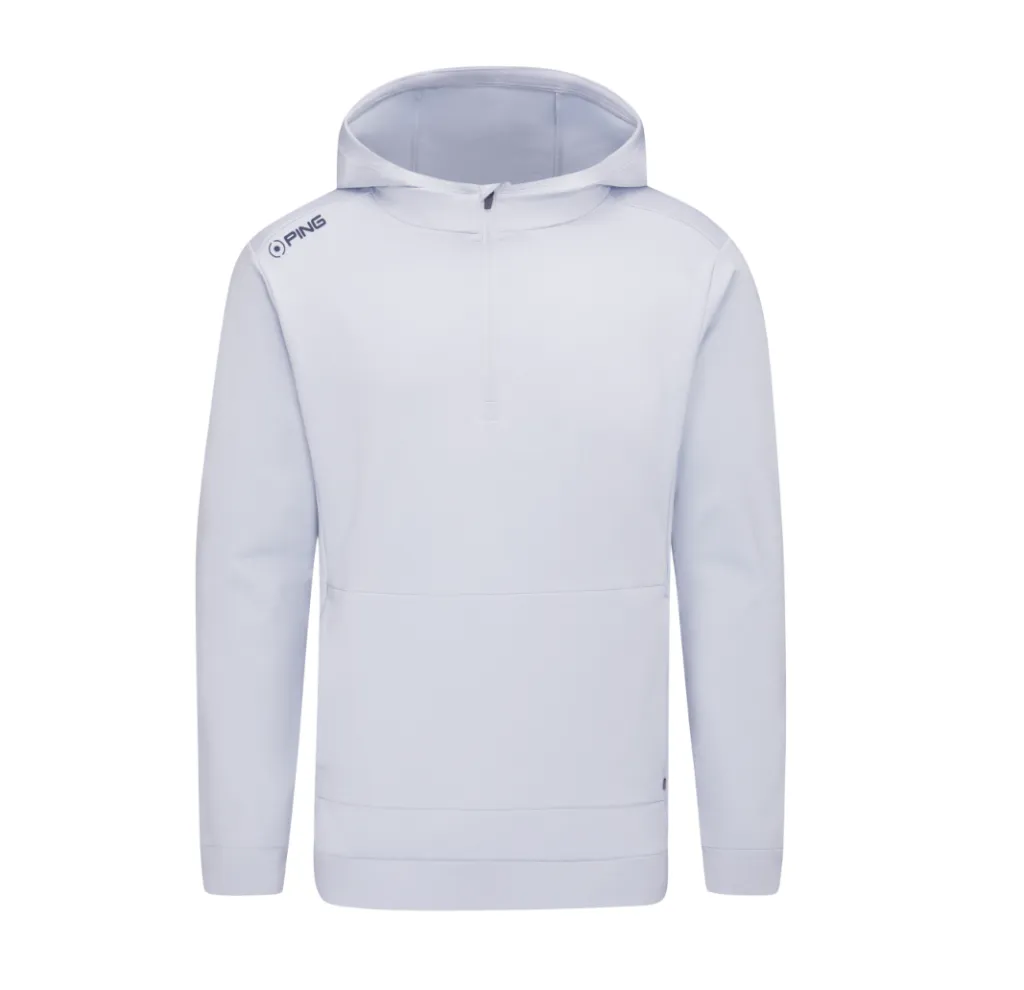 Ping Mens Golf Hoodie | Haldon | Pearl Grey
