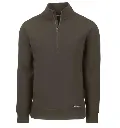 Cutter and Buck Mens Golf Pullover | Roam Eco | Quarter Zip | Olive Green