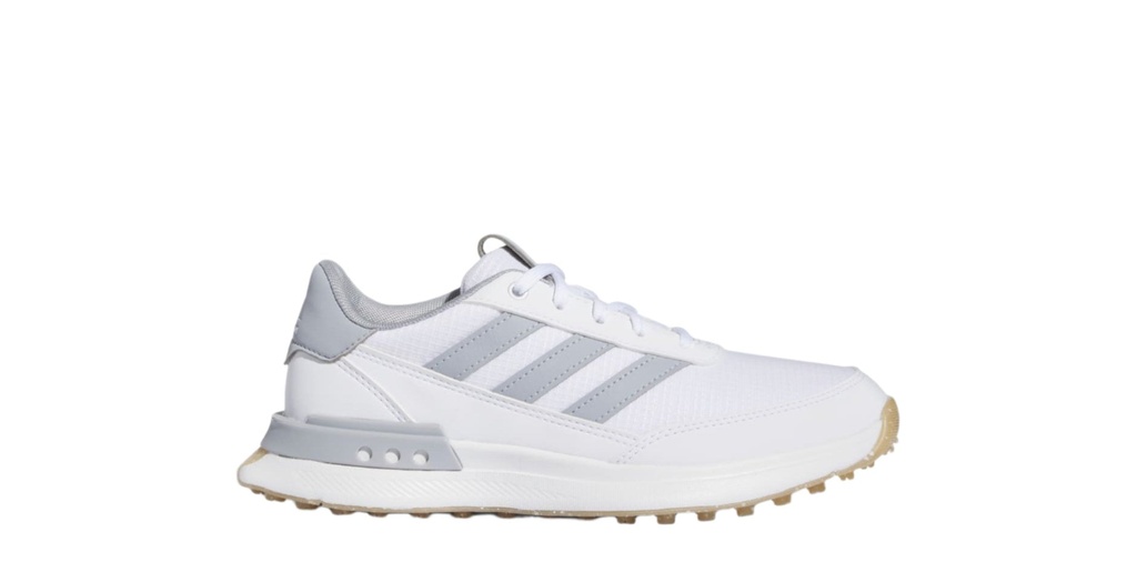[IF03144] Adidas Junior Golf Shoes | S2G 24 | White-Silver (UK4)